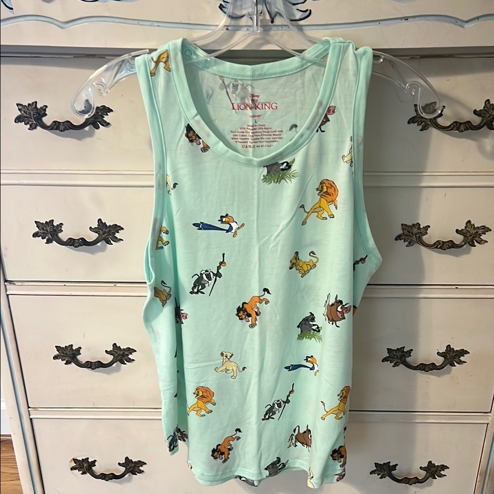 Disney The Lion King Mint Tank Top
